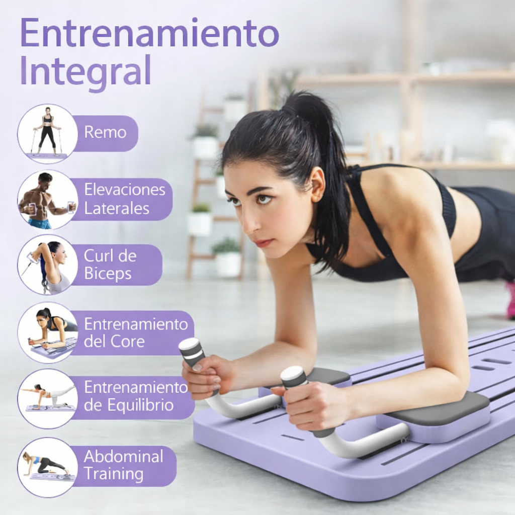 Piloria Move Board™ | Sistema de Pilates en Casa + Programa de 30 Días Gratis