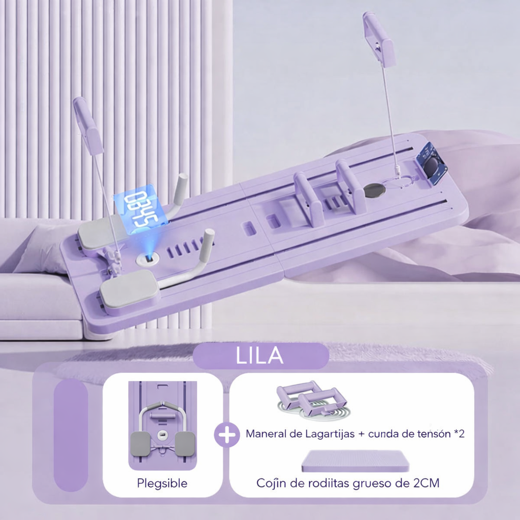 Piloria Move Board™ | Sistema de Pilates en Casa + Programa de 30 Días Gratis